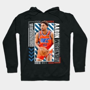 Aaron Wiggins Paper Poster Version 10 Hoodie